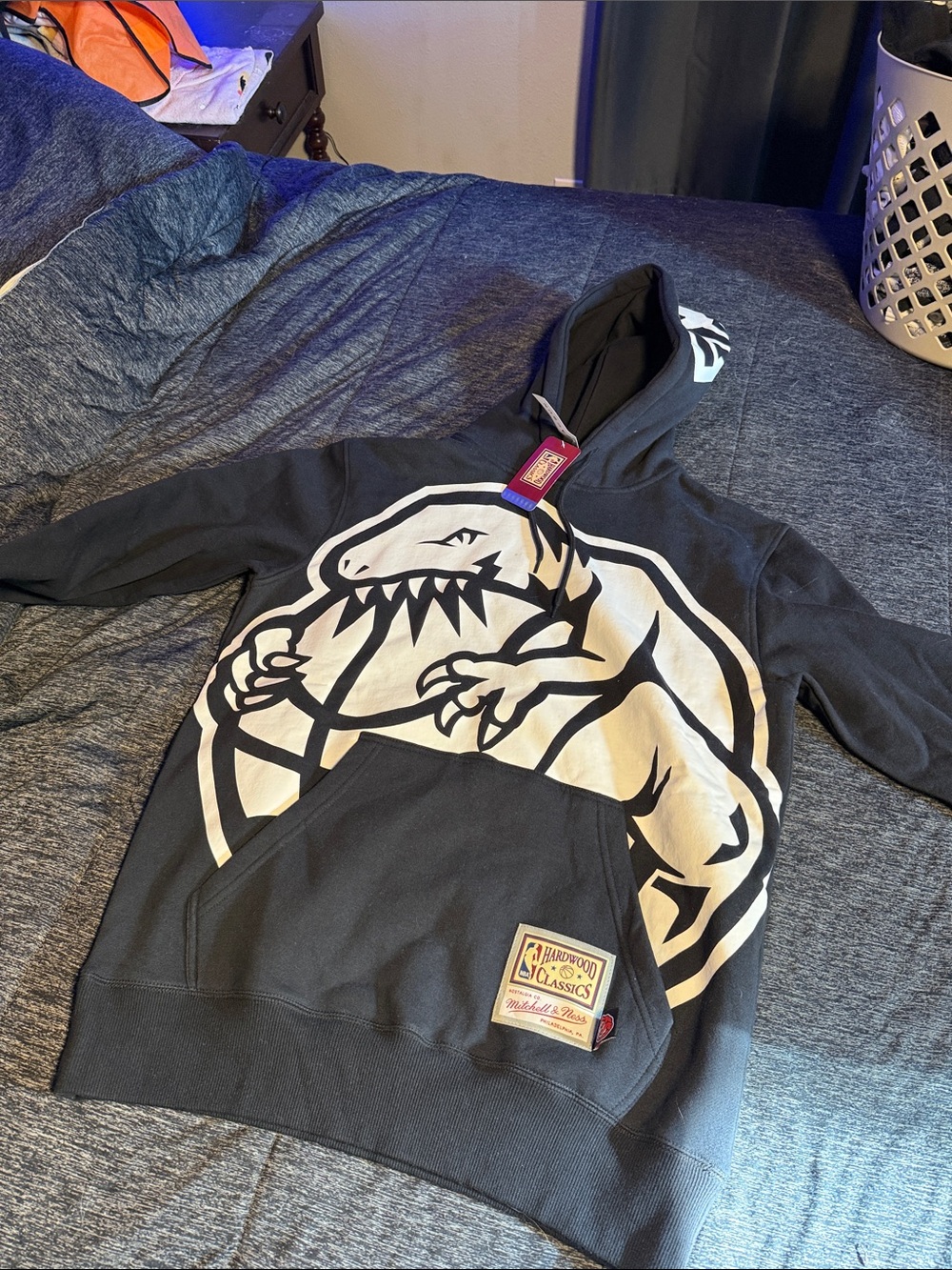 Mitchell & Ness Black Toronto Raptors Hoodie